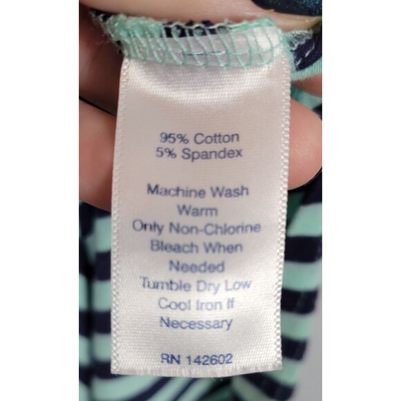 STS Sail to Sable Maxi Dress Size L Stripped Cotton Breathable Natural Vacation - Picture 4 of 6